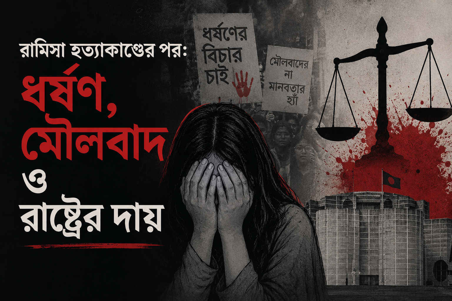 রামিসা হত্যাকাণ্ডের পর: ধর্ষণ, মৌলবাদ ও রাষ্ট্রের দায়